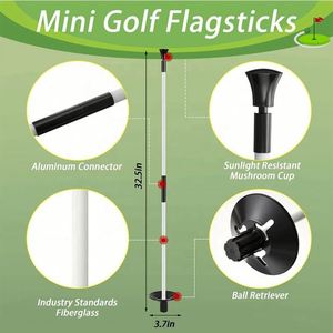 Drapeau de golf miniature personnalisé de haute qualité, promotionnel, imperméable, avec impression par sublimation, durable, pour la publicité extérieure, avec n'importe quel design - Product Image 3