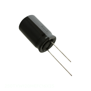 ตัวแทนจำหน่ายอย่างเป็นทางการ ตัวเก็บประจุแบบ Through Hole รุ่น 250TXW120MEFC16X25 ความจุ 120 ยูเอฟ  วัสดุอะลูมิเนียม 120UF 20% 250V แบบ Radial - Product Image 1