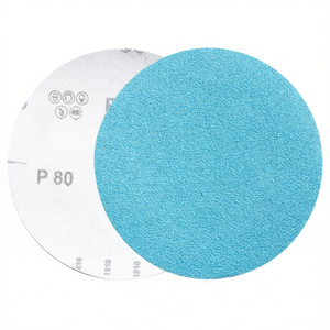 Discos de Lijado Resistentes con Velcro P80 de 150 mm para Acabado de Madera y Metal - Product Image 2