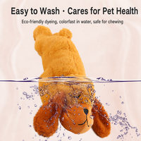 Jouet en peluche couineur pour chien, motif battement de cœur, pour soulager l'anxiété, favoriser le sommeil et le confort comportemental, jouet à mâcher pour chiot, vente en gros, usine OEM personnalisée