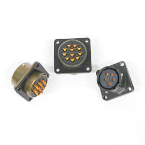 MIL Spec DTL 1.3 <span class=keywords><strong>PT02E</strong></span> MS3112 16-8P ذكر <span class=keywords><strong>8</strong></span> دبوس موصل تثبيت لوحة دائرية - Product Image 4