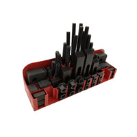 Haute qualité En Acier de serrage kit 58pcs clamp set pour fraisage machine M10 M12 M14 M16 M18 M20 M24 GB1/2 GB5/8