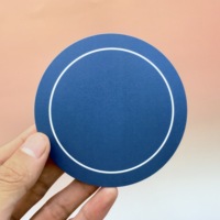 OEM personalizado 13,56 MHz impermeable Pvc redondo NFC Mesa etiqueta QR pegatina placa programable