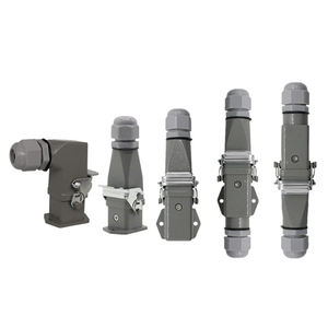 Wzumer Hd 3 4 <span class=keywords><strong>5</strong></span> 7 8 12 पिन पावर <span class=keywords><strong>5</strong></span>पिन 10a 16a केबल सतह बढ़ते आयताकार भारी शुल्क कनेक्टर - Product Image 2