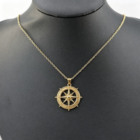 Collier pendentif en forme de lune mignon pour femme en acier inoxydable plaqué or 18 carats de haute qualité, cadeau, nouvelle arrivée, prix d'usine