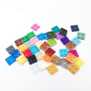 ขายส่งบล็อก MOC DIY ของเล่นเด็กเสริมทักษะ STEM 3022 94148 แผ่นบล็อกขนาด 2x2 ของเล่นตัวต่อขนาดมาตรฐานสำหรับเด็กอายุ 6 ปีขึ้นไป สีพลาสติกแบบกำหนดเองได้ - Product Image 2