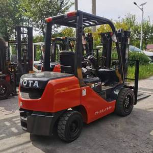 מלגזה דיזל משומשת טויוטה <span class=keywords><strong>3</strong></span> טון תורן טריפלקס יד שניה מיפן במחיר הטוב ביותר - Product Image 5