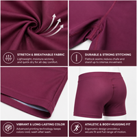 Shorts de compression pour filles, personnalisés, pour le rugby, la course et l'entraînement, pour femmes et dames, avec technologie Tag Touch, par sublimation, pour l'Australie et la Nouvelle-Zélande, OEM ODM
