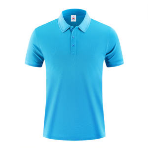 Venta al por mayor logotipo personalizado de talla grande para hombre de Golf Slim Fit liso manga corta/larga bordado 100% algodón Polo camisa Polo - Product Image 2