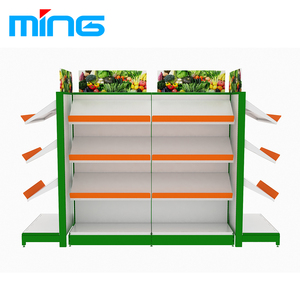 Gondola Logam Penjualan Langsung dari Pabrik untuk Rak Buah dan Sayuran - Product Image 5