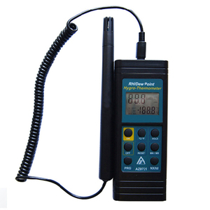 TTLTES 8721 AZ igrometro ad alta precisione misuratore di umidità domestico PC ABS <span class=keywords><strong>misura</strong></span> indiretta della temperatura - Product Image 3