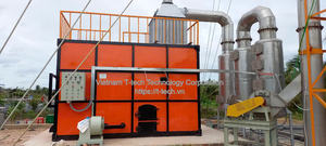 Incinérateur de déchets solides municipaux incinérateur de déchets non triés, incinérateur à deux chambres de combustion - Product Image 5