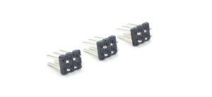 Conector de pin header de paso de 4.2mm, doble fila, recto, H2.5mm, material LCP, 2*3P - Product Image 5