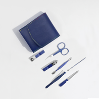 Ensemble de coupe-ongles Gmagic 7 en 1, kit professionnel de manucure et pédicure, kit de soin des cuticules avec boîte