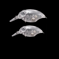 Leurre flottant miniature Raylor de haute qualité, nouveau design, moulé, 4,8g 6g, pour eau douce, crankbait UV, vente en gros