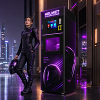 Machine de nettoyage de casques à vapeur haute température, sans argent liquide, à séchage rapide, à chambre unique, pour zone de service routière Aimir