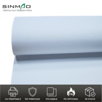 Tissu rétroéclairé pliable sans plis, tissu SEG pliable pour caisson lumineux LED sans cadre en tissu, économie de transport
