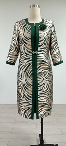 5XL High Quality African Elegant Brocade Long <b>Jacket</b> Suit for Women Plus size Dress Dashiki Ladies - Product Image 3