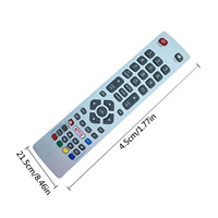 Nuevo SHWRMC0115 SHW/RMC/0115 Compatible con el Control Remoto del Televisor Inteligente SHARP AQUOS LC-32FI5242E