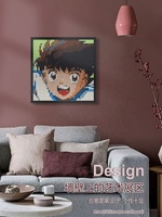 Pixel Art 48X48 points blocs de construction 1x1 mur Portrait photo briques bricolage décor à la maison Compatible LOGO jouets cadeaux Construction jouet
