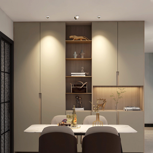 ไฟสปอตไลท์แบบปรับมุมได้ ดีไซน์ทันสมัย ยืดหดและหมุนได้ ใช้หลอด LED เหมาะสำหรับร้านขายเครื่องประดับ โรงแรม ผนังตกแต่ง  โคมไฟอะลูมิเนียม - Product Image 6