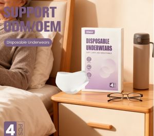 Culottes de voyage jetables pour femmes, douces, non tissées, confortables, respirantes, hygiéniques, fabriquées directement par l'usine OEM - Product Image 2