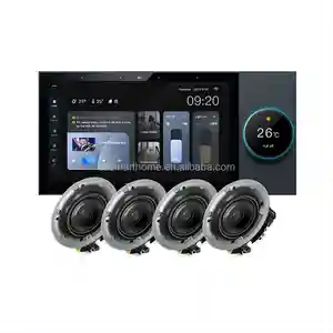 Home Theater Audio Wi-Fi Blue-Tooth 20W Wall Mount Versterker Board Achtergrond Muziekhost Met 4 Stuks 5.25 "Plafond Speaker