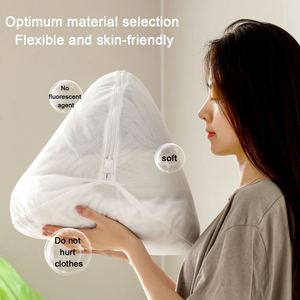 Bolsas de lavado de malla exclusivas con diseño de bola y cremallera para ropa interior femenina, para almacenamiento de lavandería - Product Image 3
