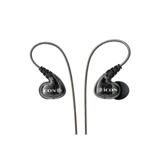 Casque intra-auriculaire filaire Aiken Scan8 avec prise 2,5 mm pour diffusion en direct et chant, avec impression de logo - Product Image 2
