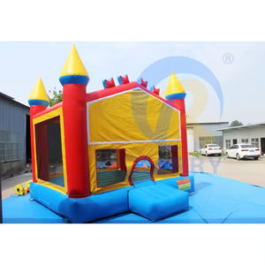 Château gonflable géant personnalisé avec bannière pour fêtes, location de château gonflable pour enfants - Product Image 4