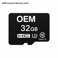 Carte SD TF Classe 10 A1 Originale 1 Go/2 Go/4 Go/8 Go/256 Go/16 Go/32 Go pour Téléphone GPS MP3 DVR Blackmagic U3 SD Plastique