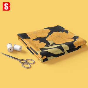 Bessi 2026 Nuovi Arrivi Tessuto di Cotone <span class=keywords><strong>Liberty</strong></span> London con Sfondo <span class=keywords><strong>Nero</strong></span> e Stampa Floreale 100% Cotone per Abiti - Product Image 1