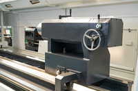 Torno Automático/Manual de Alta Resistencia GSK CK61160G con Motor de 220V, Bancada Plana Horizontal, Máquina para Fabricar Llantas de Automóvil, Alta Precisión y Ahorro de Energía