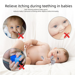 ของเล่นสำหรับกัดรูปลาสีสันสดใสของเล่นสำหรับเด็กวัยหัดเดินแบบนุ่มนิ่มซักได้สินค้าผลิตจากซิลิโคนแบรนด์ xyf ใช้ได้ทั้งชายและหญิง - Product Image 5