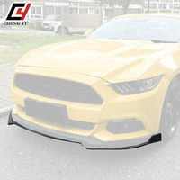 Accessoires de voiture : Lame de pare-chocs avant ABS, séparateurs, autocollants, garnitures et caches d'ailes pour Ford Mustang MK6 2015-2017