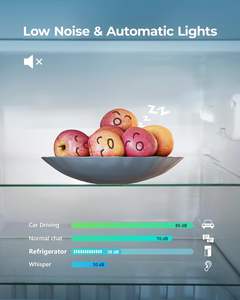 בית קפה מיני בר מקרר דלת בית, בית מלון שימוש בקירור וקירור מקררים לבית - Product Image 3