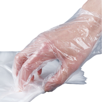 Gants jetables en PE de qualité alimentaire, fabricant de gants en plastique transparent en gros