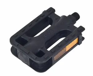 Plastic Pedal in Black Color 105X75 MM Size for Road Bicycle available at Wholesale Price