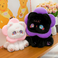 Mignon Nouveau Design Fleur Chat Jouet Super Doux En Peluche Décoration De La Maison Cadeau Rempli PP Coton Animaux En Peluche Soulagement Du Stress Jouets En Peluche