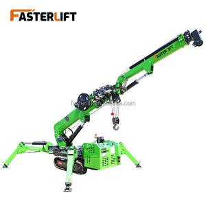 Ali 10m 16m 22m Hubhöhe Langer Ausleger Spinnenhebebühne Tragfähigkeit 3000kg 3T 5T 8T 10T 12T 14 Tonnen CE-Zertifizierter Spinnenkran - Product Image 1