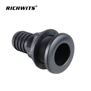 ABS Kunststof Zwart Wit Doorvoerbuizen 3/4 Inch 1-1/4 Inch Boot Doorvoerbuizen Maritieme Fittingen voor Watertankpomp - Product Image 3