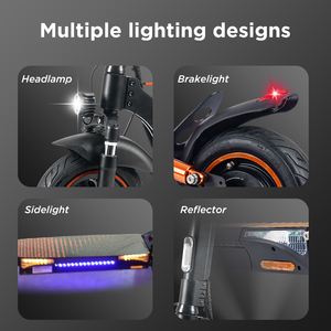 Scooter électrique tout-terrain robuste, charge maximale 150 kg, grandes roues, idéal pour les grands hommes et pour une utilisation masculine. - Product Image 5