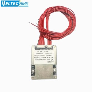 Système de gestion de batterie Heltec BMS 12S/16S 48V pour batteries LFP et NCM 30A 50A 80A 48V W686 - Product Image 2