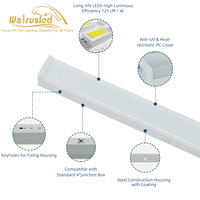 Plafonnier LED 5FT 1500mm IP66 avec capteurs de mouvement et micro-ondes, dimmable, pour usage agricole, certifié SAA CE RoHS