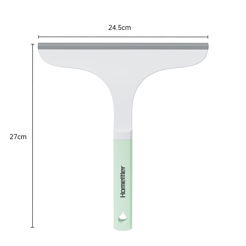 Homettler Handheld Window Squeegee, Multi-purpose Glass & Bathroom Shower Wiper for Mirror Countertop Water Removal · image 6