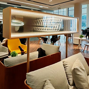 कस्टम अमाइस मिरर डबल सुरंग 3 डी मिरर लोगोस दीवार अनंत दर्पण प्रकाश बॉक्स - Product Image 3