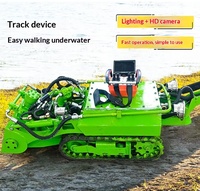 Robot de dragage sous-marin RC haute précision pour les travaux de nettoyage des canalisations et des conduites de rivières