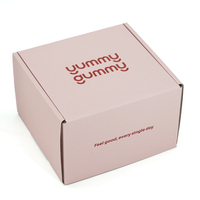 Caja de Cartón Corrugado con Logotipo Personalizado, Caja de Embalaje Plegable para Envío Aéreo, para Comercio Electrónico, Regalos y Suscripciones