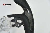 Volant de course personnalisé en fibre de carbone véritable YTcarbon pour Kwid GT RS, accessoires intérieurs de voiture, pièces automobiles