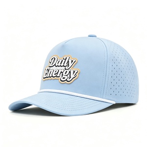Custom Embroidery Golf Trucker <b>Hat</b> Waterproof Perforated Sports Baseball Cap Golf Sun <b>Hat</b> Camping Headwear for Men Women - Product Image 2